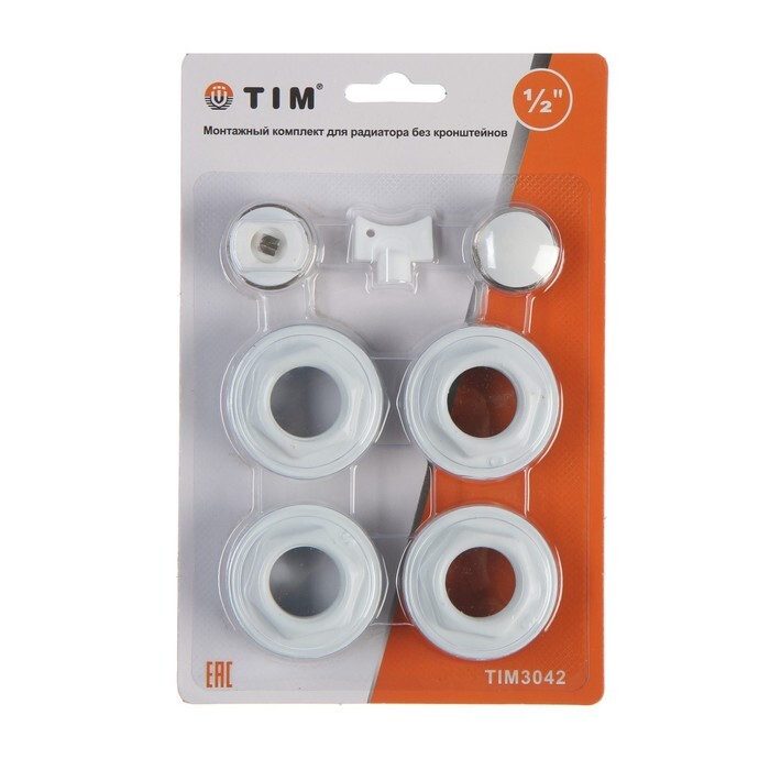 Монтажный комплект для радиатора 1/2 TIM TIM3042