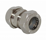 Муфта соединительная (никелированная) 15*15  ZTI.613.001515N
