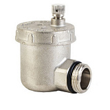 Воздухоотводчик автоматический боковой 1/2", сброс вверх, никель TIM BL5815