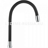 Излив для кухни L77506-2 силиконовый излив черный, нержавеющая сталь, соединение G3/4