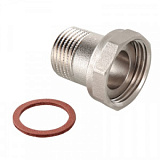 VTr.613  Полусгон прямой с накидной гайкой, 1"x3/4" VALTEC