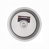 Мойка для кухни K34545 из нержавеющей стали GERHANS круглая (450х220мм)  толщ. 3 мм 